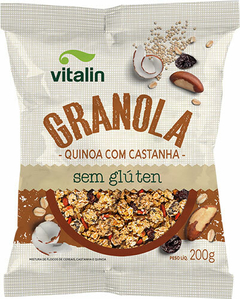 Granola Quinoa com Castanha Vitalin 200g - comprar online