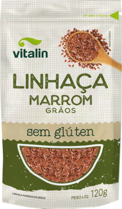 Linhaça Marrom Grãos Vitalin 120g