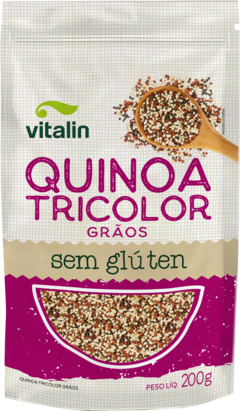 Quinoa Tricolor Grãos Vitalin 200g