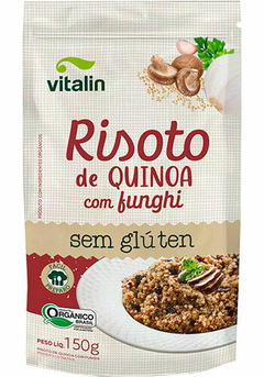 Risoto de Quinoa com Funghi Orgânica Vitalin 150g - comprar online
