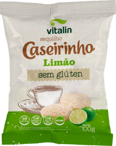 Biscoito Vitalin Caseirinhos Sequilho Limão 100G