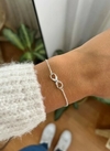 PULSERA PLATA INFINITO