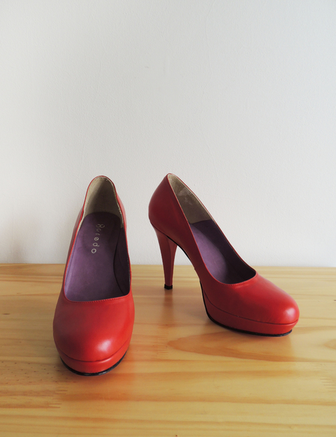 Zapatos Credo rojo - T. 39