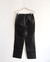 Pantalon simil cuero - T. M - SECOND