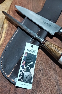 Juego Para Asado De Cuchillo Y Chaira Schmieden Jue 105 - D&G REGALERÍA