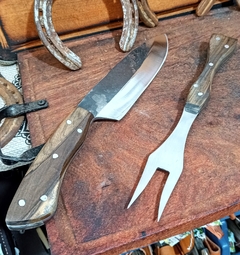 Juego De Cuchillo Y Tenedor Disco De Arado Parrillero - tienda online