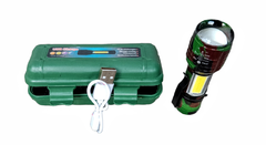 Mini Linterna Doble Led Con Carga Usb en Caja