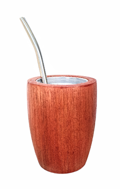 Mate De Madera Interior De Aluminio Para Terere - comprar online