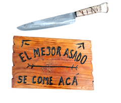 Cuchillo Disco De Ardado 24 Cm Afilado + Cartel De Reagalo - D&G REGALERÍA