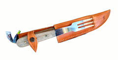 Juego Cuchillo Y Tenedor Parrillero El Cabure 148 - comprar online