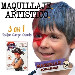 Set Maquillaje Artístico Infantil 3 EN 1 - IMAGINATE DIDACTICOS