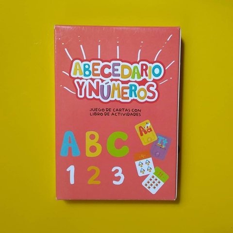 ABECEDARIO Y NUMEROS - CARTAS CON LIBRO DE ACTIVIDADES