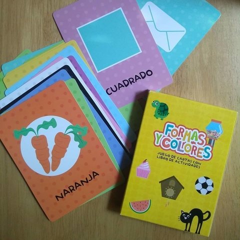 FORMAS Y COLORES - CARTAS CON LIBRO DE ACTIVIDADES