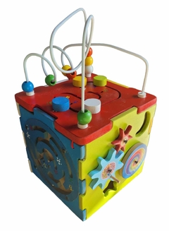 CUBO DIDACTICO MULTIFUNCION COLOR - IMAGINATE DIDACTICOS