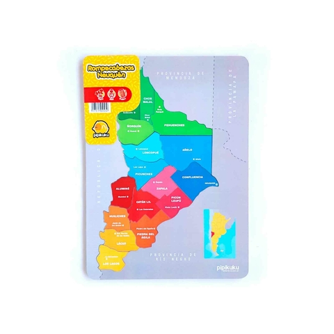 ENCASTRE MAPA NEUQUEN