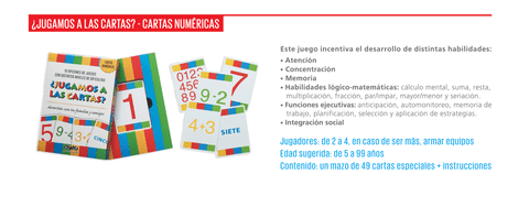 JUGAMOS A LAS CARTAS? CARTAS CON NUMEROS