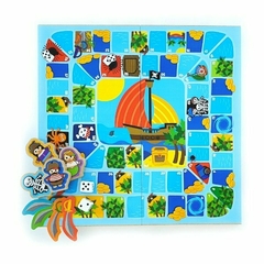 JUEGO DE RECORRIDO PIRATAS - comprar online