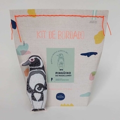 KIT DE BORDADO PINGÜINO DE MAGALLANES