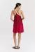 Vestido Corto Lukla Rojo MARIA CHER - comprar online