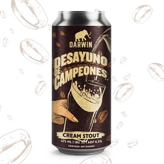 "Desayuno de Campeones" Cream Stout - Lata 473ml