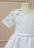Vestido Eloísa branco | Vestido em Renda Renascença - Ateliê Zeuda Rebouças 