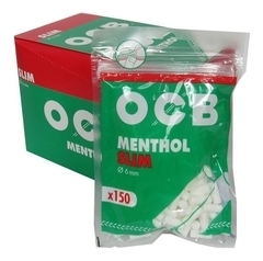 OCB Menthol Filter Slim 10er 