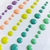 Enamel Dots - Roxo, Rosa, Amarelo, Azul e Verde na internet
