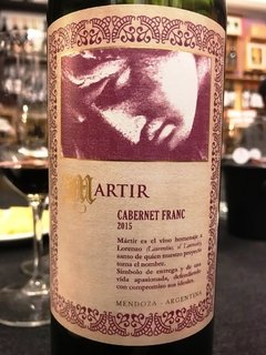 Lorenzo de Agrelo - MARTIR - Cabernet Franc 2015 en internet