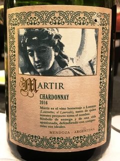 Lorenzo de Agrelo - MARTIR - Chardonnay 2016 en internet
