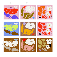 Floralis Passepartout - Tamaños y colores - comprar online