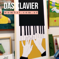 das Klavier 40x80 - comprar online