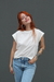 BLUSA MUSCLE TEE OFF WHITE na internet