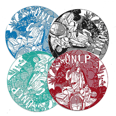 Stickers UNLP - Comuna de Diseño