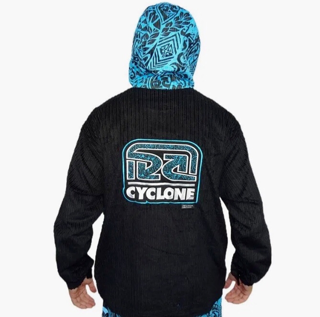 JAQUETA CYCLONE VELUDO ST MAORILOGOS AZUL