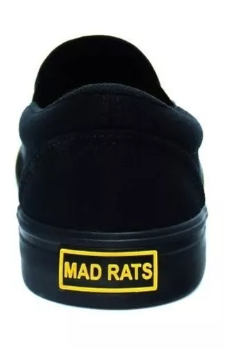 Tênis Slip On Mad Rats - Quadriculado