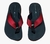 Chinelo Kenner Masculino Kivah - Preto/Vermelho - comprar online