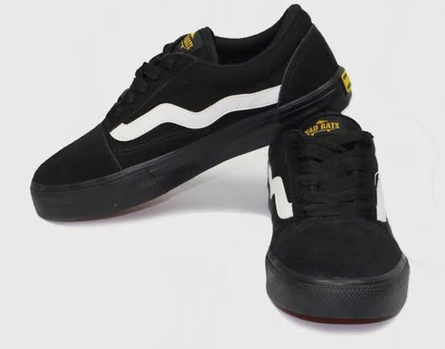 Tênis Mad Rats Old School Black Branco