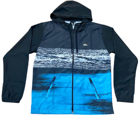 Corta vento quiksilver azul on sale