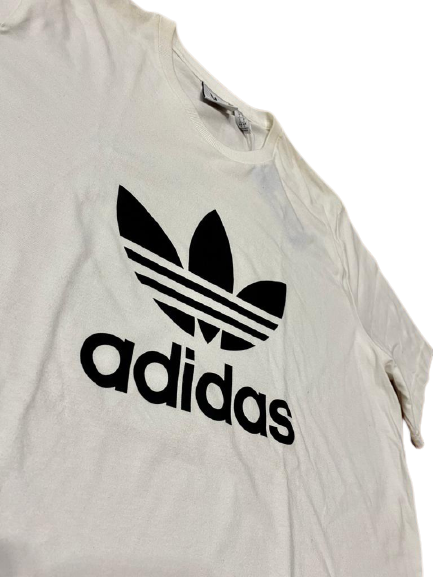 Camiseta adidas originals branca clearance