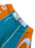 BERMUDA OAKLEY ELASTANO - BRANCO/LARANJA/VERDE na internet