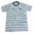 CAMISETA HURLEY LOGO LISTRADIO - CINZA