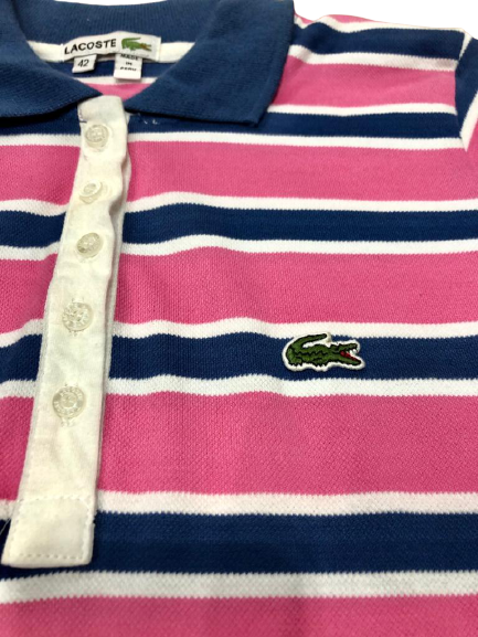Vestido lacoste listrado sale