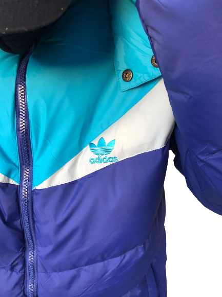 BOBOJACO JAQUETA PUFFER ADIDAS - AZUL/AZUL MARINHO