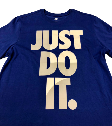 Nike just do it cheap azul