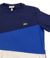 Camiseta Lacoste - Faixa Branca e Azul - comprar online
