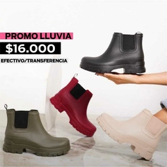 Bota impermeable de lluvia