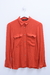 Camisa roja Zara