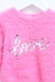 Sweater Love Grisino - comprar online
