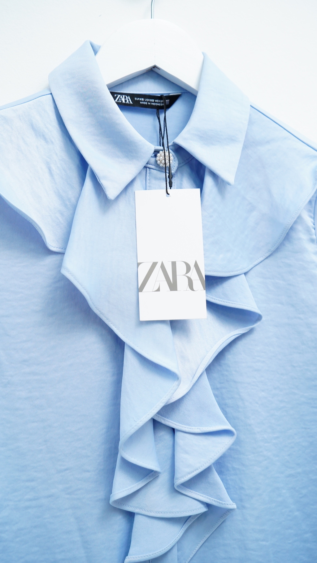 Camisa raso zara new arrivals