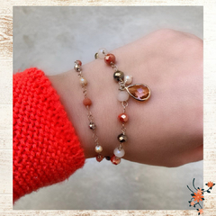 Pulseira Lucy - Coral - comprar online